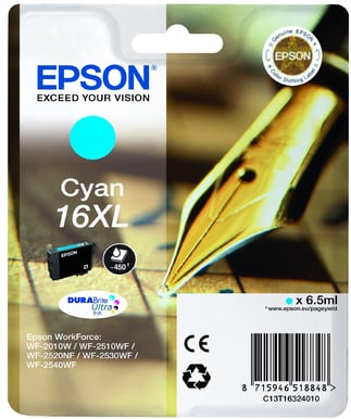Bläckpatron Epson 16XL Cyan