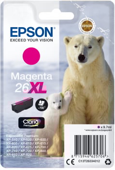Bläckpatron Epson 26XL Magenta