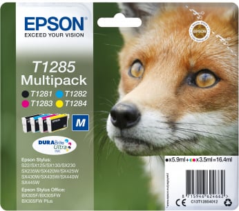 Bläckpatron Epson T1285 Multipack
