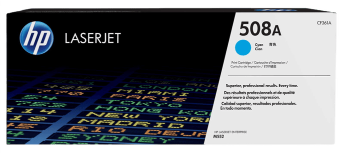 Toner HP 508A Cyan