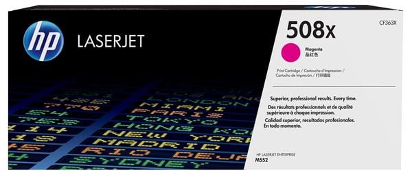 Toner HP 508X Magenta9,5K pages