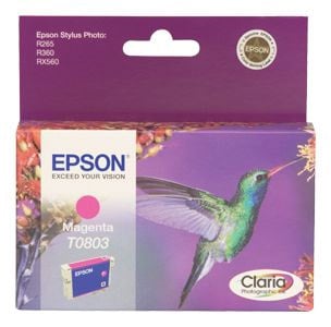 Bläckpatron Epson T0803 Magenta
