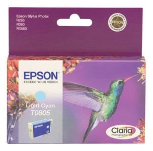 Bläckpatron Epson T0805 Ljus Cyan