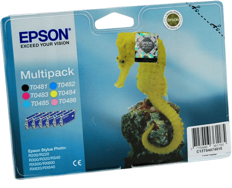Bläckpatron Epson T0487 Värdepaket