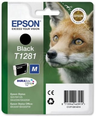 Bläckpatron Epson T1281 Svart