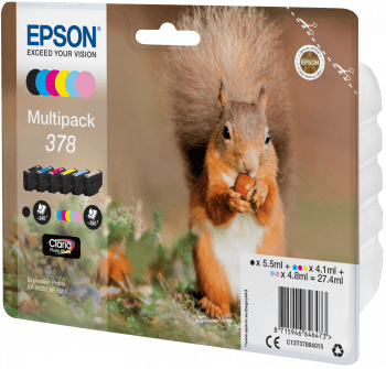 Bläckpatron Epson 378 Claria Multipack