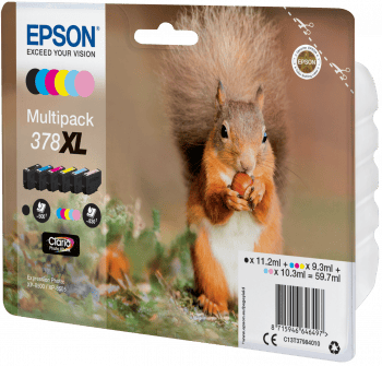 Bläckpatron Epson 378XL Claria Multipack