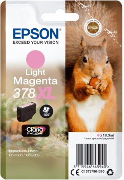 Bläckpatron Epson 378XL Claria Ljus Magenta