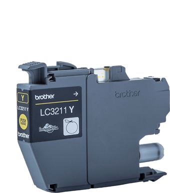 Bläckpatron Brother LC3211Y Gul