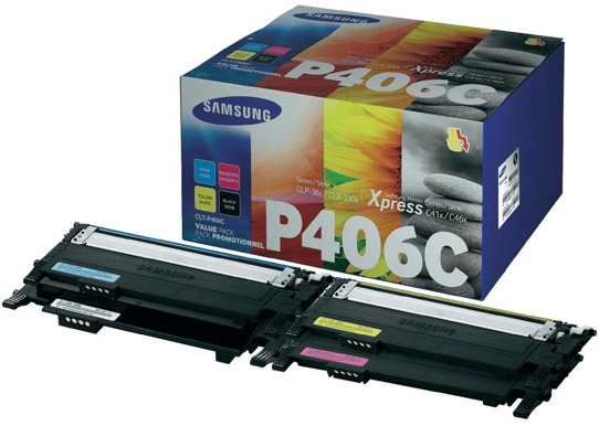 Toner Samsung CLT-P406C C/Y/M/K Rainbow kit
