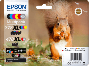 Bläckpatron Epson 478XL Claria Multipack