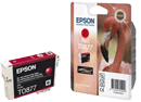 Bläckpatron Epson T0877 Röd