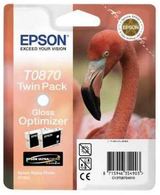 Bläckpatron Epson T0870 Gloss Optimiser