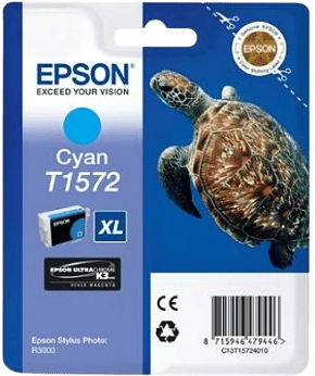 Bläckpatron Epson T1572 Cyan