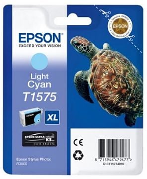 Bläckpatron Epson T1575 Ljus Cyan