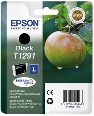 Bläckpatron Epson T1291 Svart