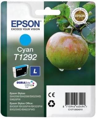 Bläckpatron Epson T1292 Cyan