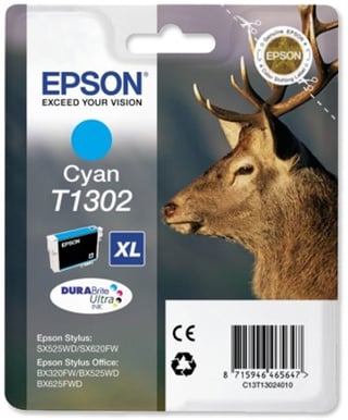 Bläckpatron Epson T1302 Cyan XL