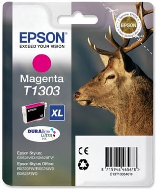 Bläckpatron Epson T1303 Magenta XL