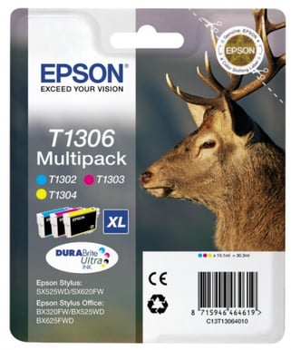 Bläckpatron Epson T1306 Värdepaket XL