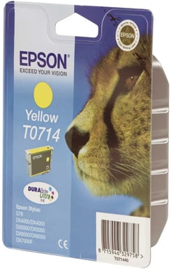Bläckpatron Epson T0714 Gul