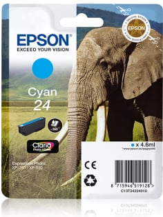 Bläckpatron Epson T2422 Cyan