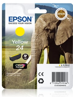 Bläckpatron Epson 24 Gul