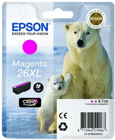 Bläckpatron Epson T2633 Magenta XL