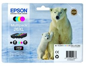 Bläckpatron Epson T2636 Flerfärg XL