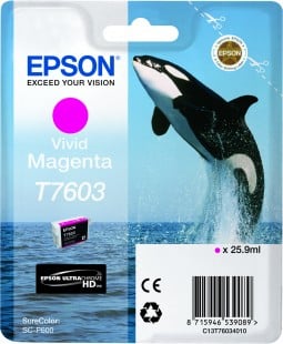 Bläckpatron Epson T7603 Intensiv magenta
