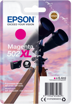 Bläckpatron Epson 502 Magenta XL