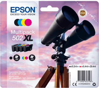 Bläckpatron Epson 502 Multipack XL