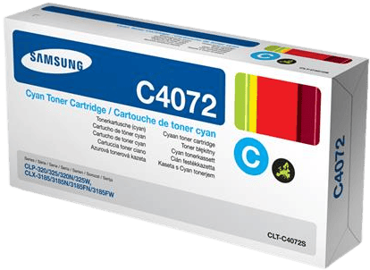 Toner Samsung CLP-320/325 CLX-3185 Cyan