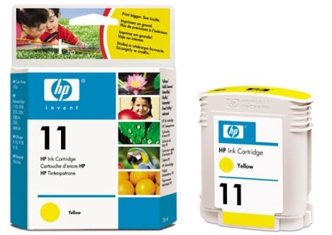 Bläckpatron HP Nr 11 Gul