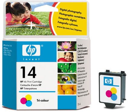 Bläckpatron HP Nr 14 Färg