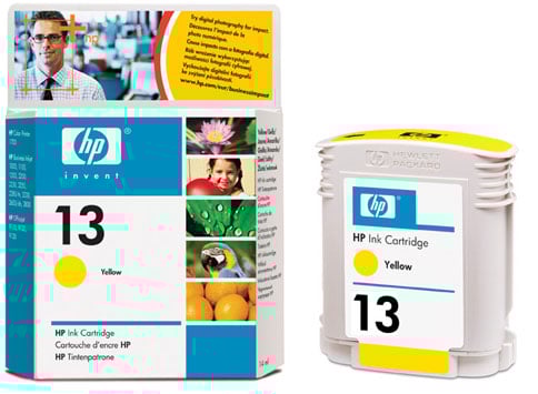 Bläckpatron HP Nr 13 Gul