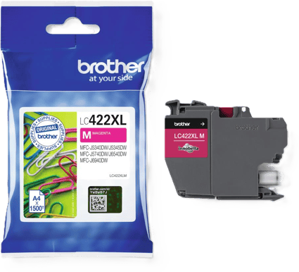 Bläckpatron Brother LC422XLM Magenta