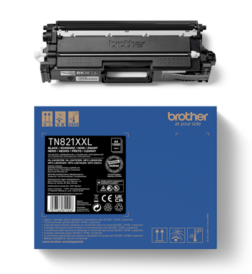 Toner Brother TN821-XXL Svart