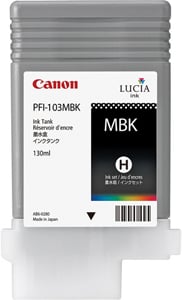 Bläckpatron Canon PFI-103MBK Matt Svart
