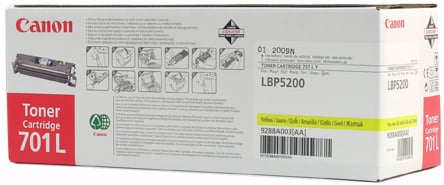 Toner Canon 701 Ljus Gul