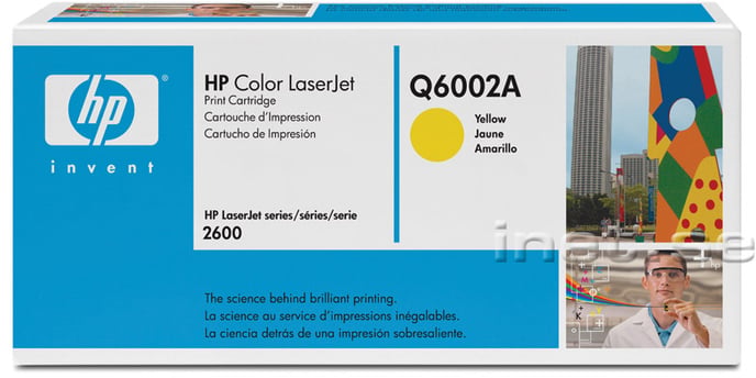 Toner HP 124A Gul