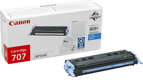Toner Canon 707 Cyan