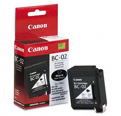 Bläckpatron Canon BC02 Svart