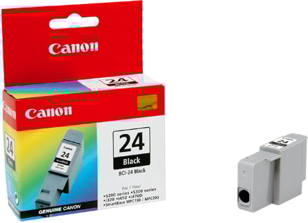 Bläckpatron Canon BCI-24BK Svart