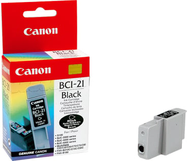 Bläckpatron Canon BCI-21BK Svart