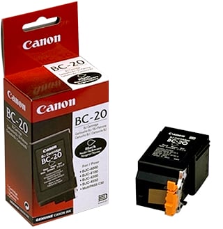 Bläckpatron Canon BC-20 Svart