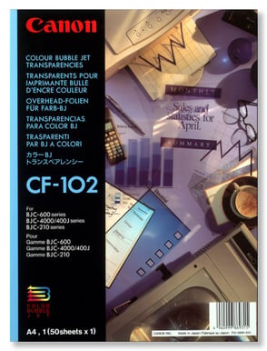 Canon Papper A4 OH-film CF-102