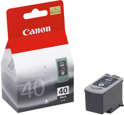 Bläckpatron Canon PG-40 Svart