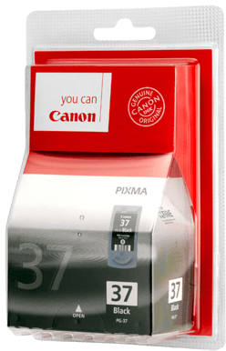 Bläckpatron Canon PG-37 Svart