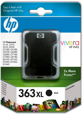 Bläckpatron HP 363XL Svart
